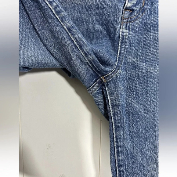 MADEWELL Womens Size 25 Medium Wash High Rise Classic Straight Leg Jeans - Picture 3 of 14